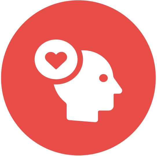 심리사회적 지원 아이콘