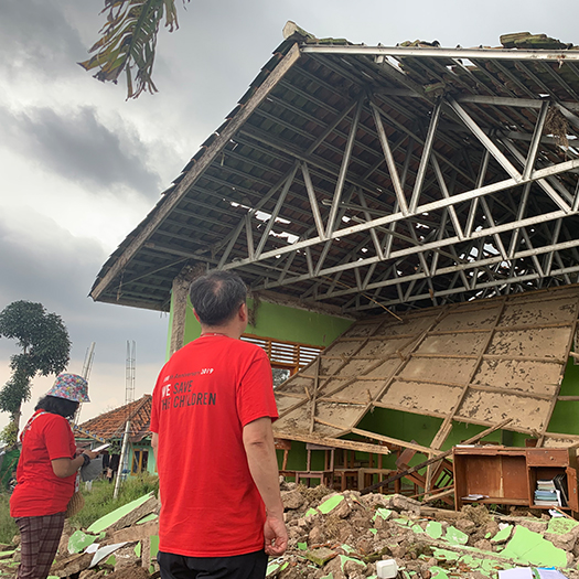인도네시아 5.6 지진, 그 현장에서