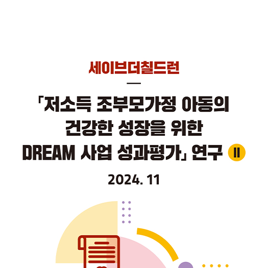 저소득 조부모가정 아동의 건강한 성장을 위한 DREAM 사업 성과평가 연구 Ⅱ 보고서